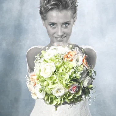 Sposa foto da studio